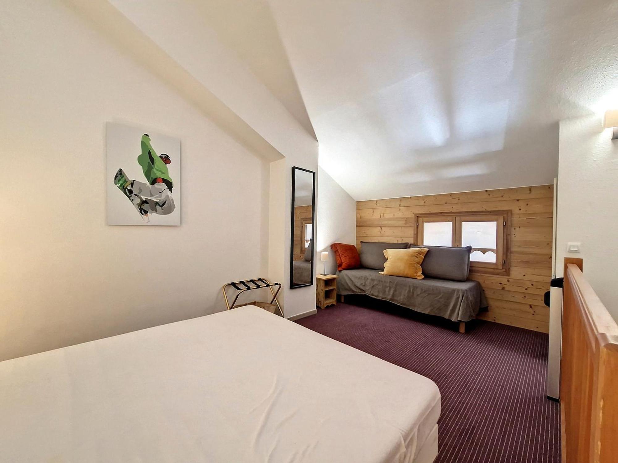Confortable Studio + Mezzanine Avec Balcon Au Centre De Val D'Isere - 2/4 Personnes - Fr-1-518-133 Eksteriør bilde